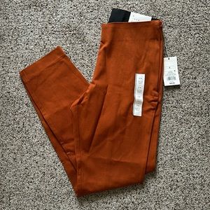 High rise skinny ankle stretch pants